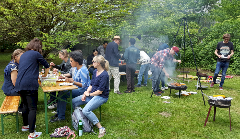 Image: Karlovsky Lab - barbecue in May 2017